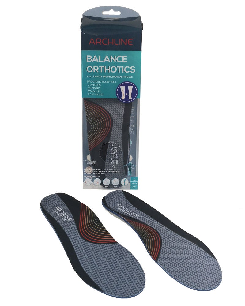 Balance Orthotic Insoles - Black
