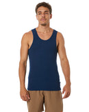 Bamboo Singlet - Navy