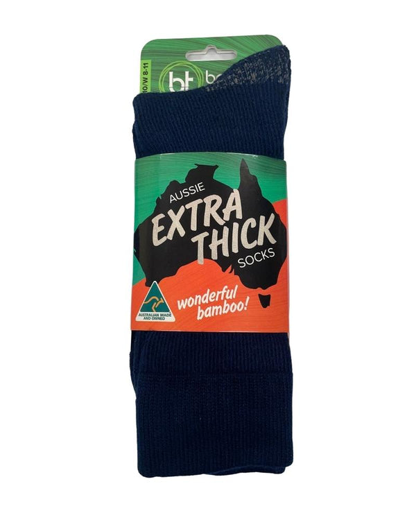 Aussie Extra Thick Socks Unisex - Navy