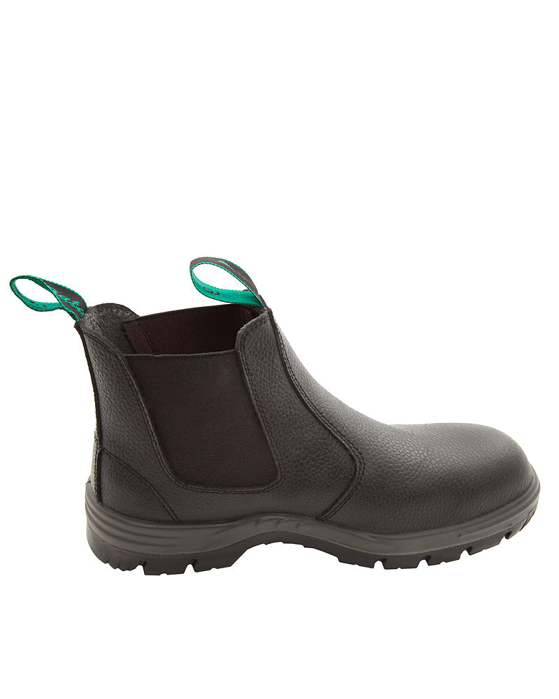 Hercules Elastic Sided Safety Boot - Black