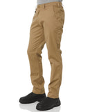 Stretch Cotton Drill Work Pants - Khaki