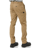 Stretch Cotton Drill Work Pants - Khaki