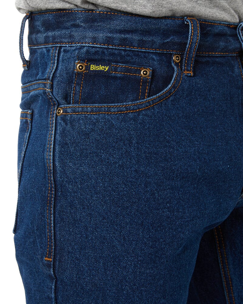 Taped Rough Rider Denim Jean - Navy