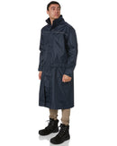 Long Rain Coat - Navy