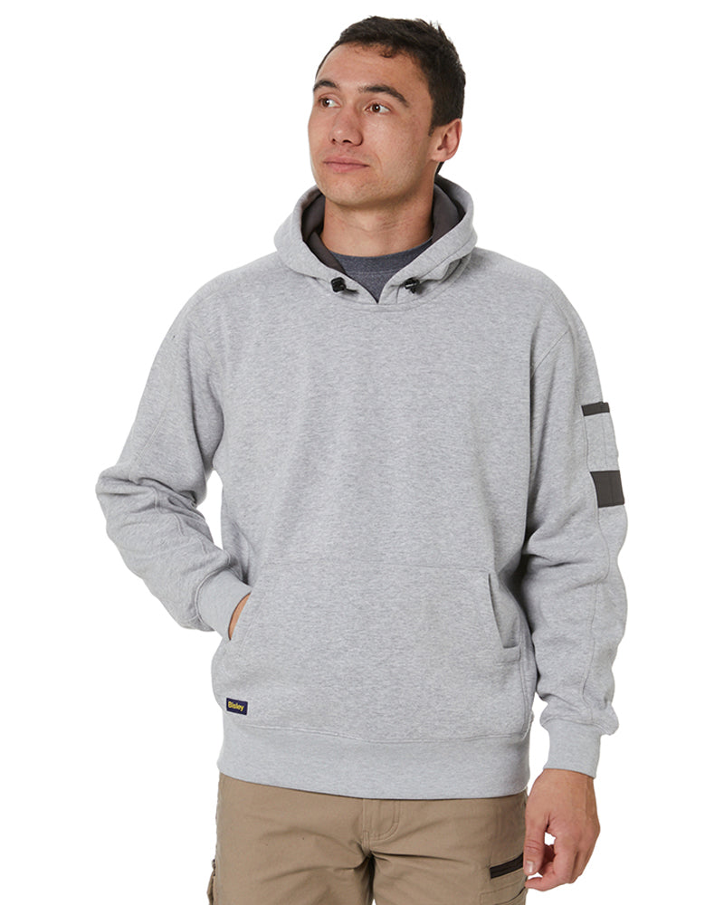 Work Fleece Hoodie - Grey Marle