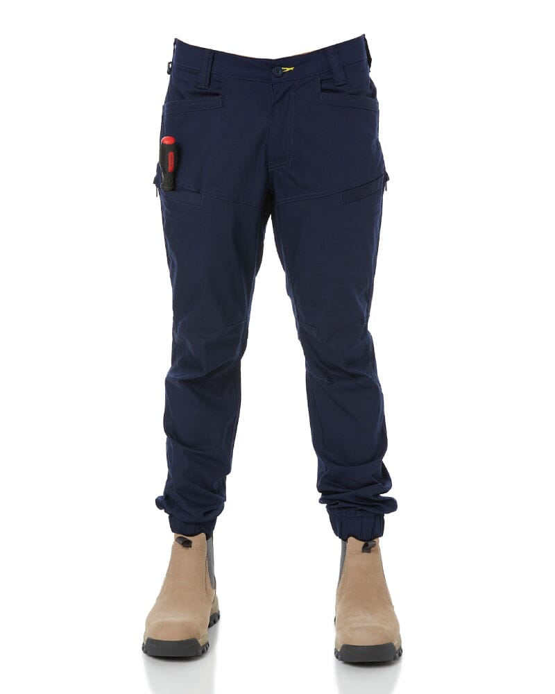 Bisley X Airflow Stretch Ripstop Vented Cuffed Pant - Navy