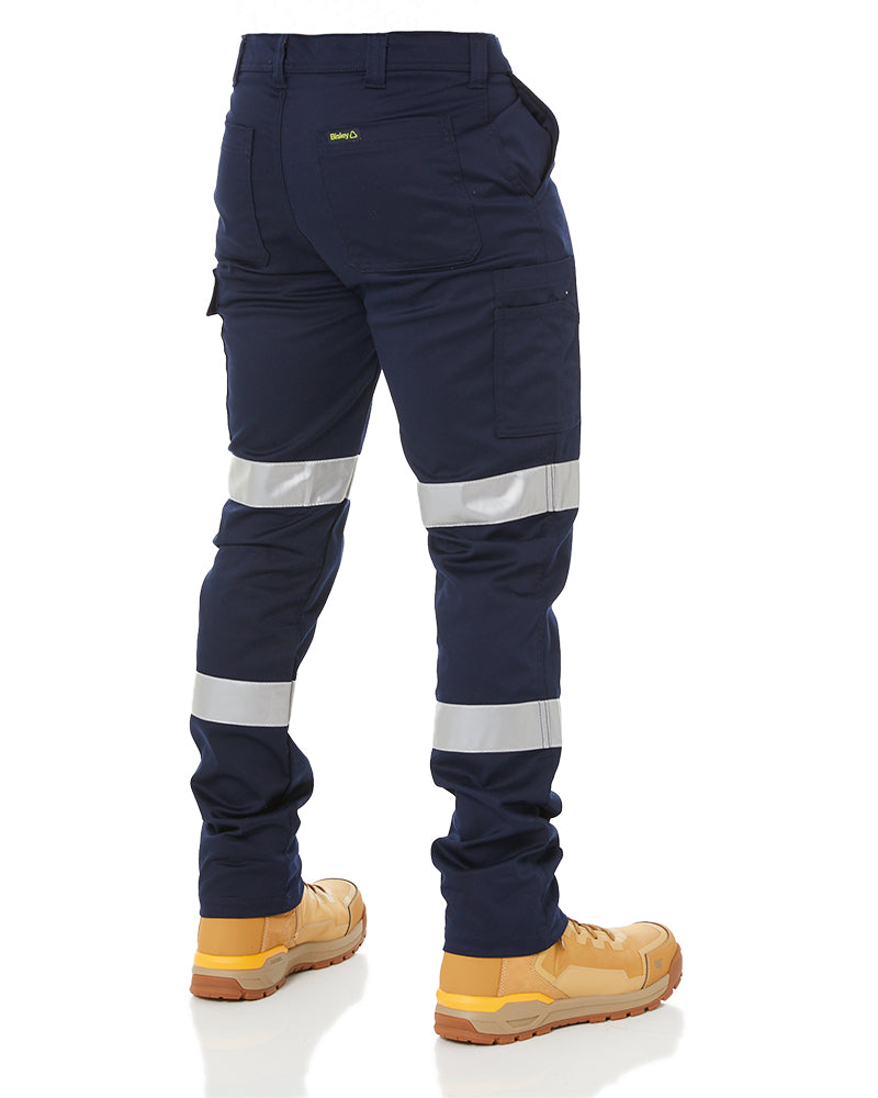 Taped Biomotion Recycled Cargo Work Pant - Navy