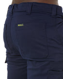 Taped Biomotion Recycled Cargo Work Pant - Navy