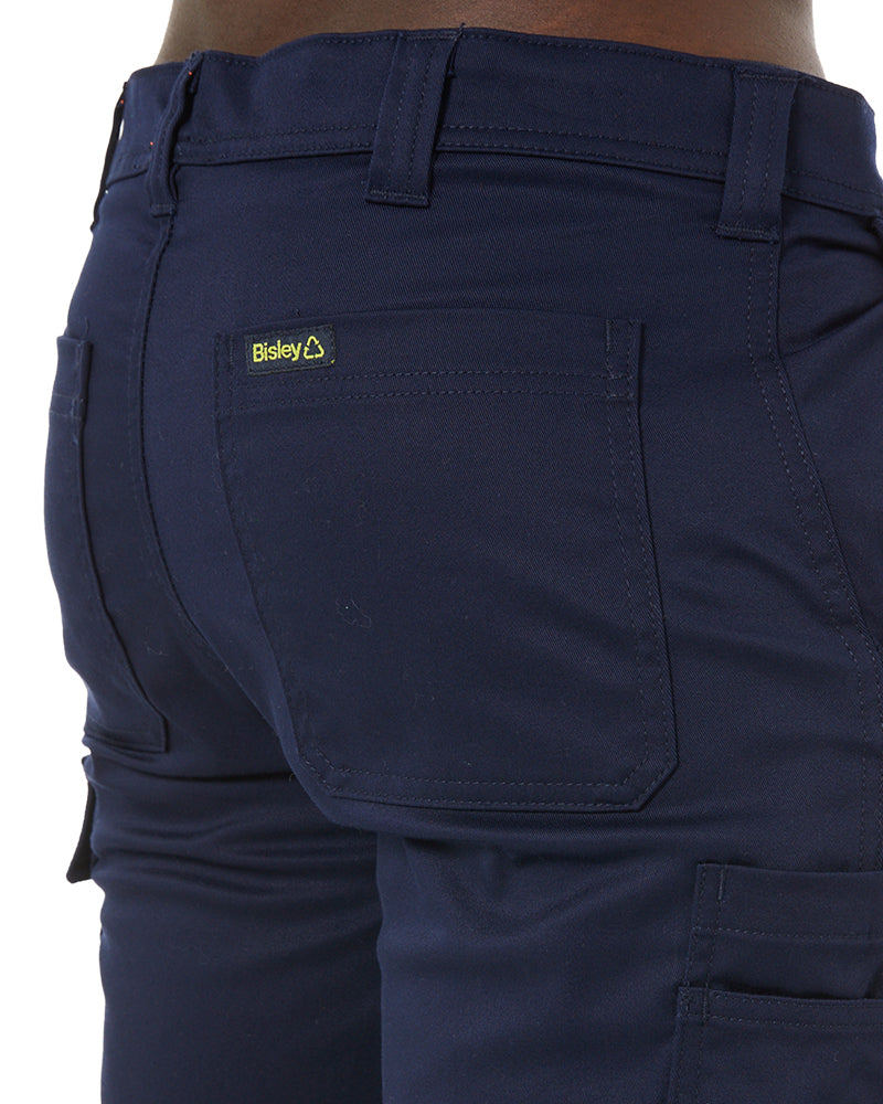 Taped Biomotion Recycled Cargo Work Pant - Navy