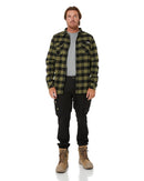 Flex and Move Stretch Denim Cargo Cuffed Pants - Black