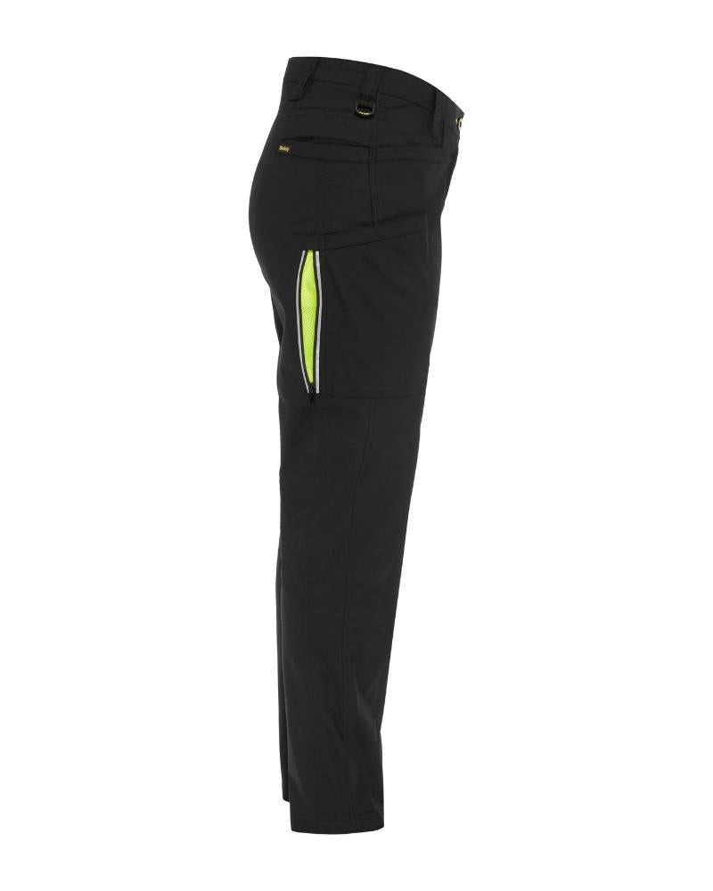 Womens X Airflow Stretch Ripstop Vented Cargo Pant - Black