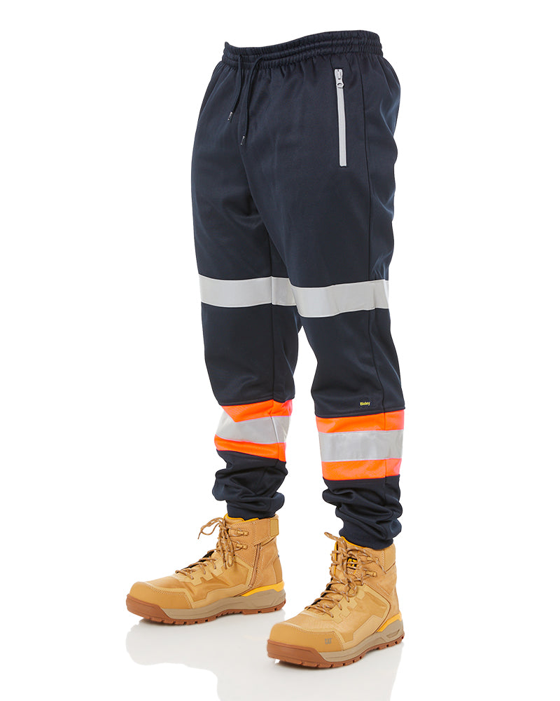 Taped Biomotion Track Pants - Orange/Navy