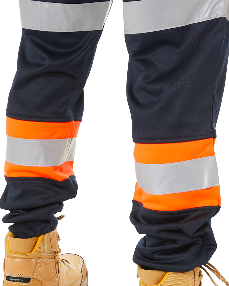 Taped Biomotion Track Pants - Orange/Navy