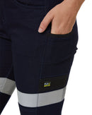 Women's Flex and Move Biomotion Taped Jeggings - Navy