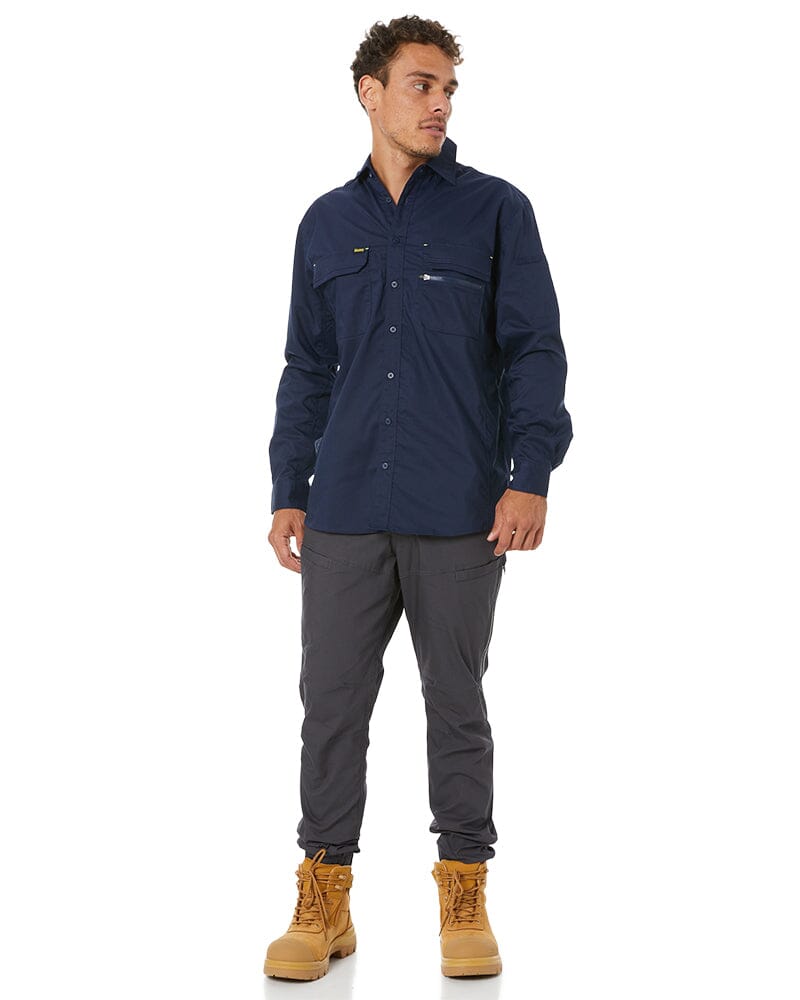 X Airflow Stretch Ripstop Shirt - Navy