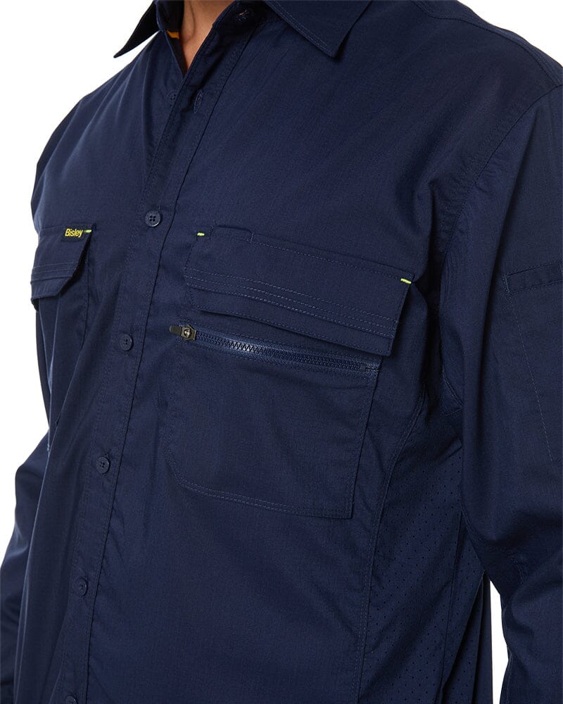 X Airflow Stretch Ripstop Shirt - Navy