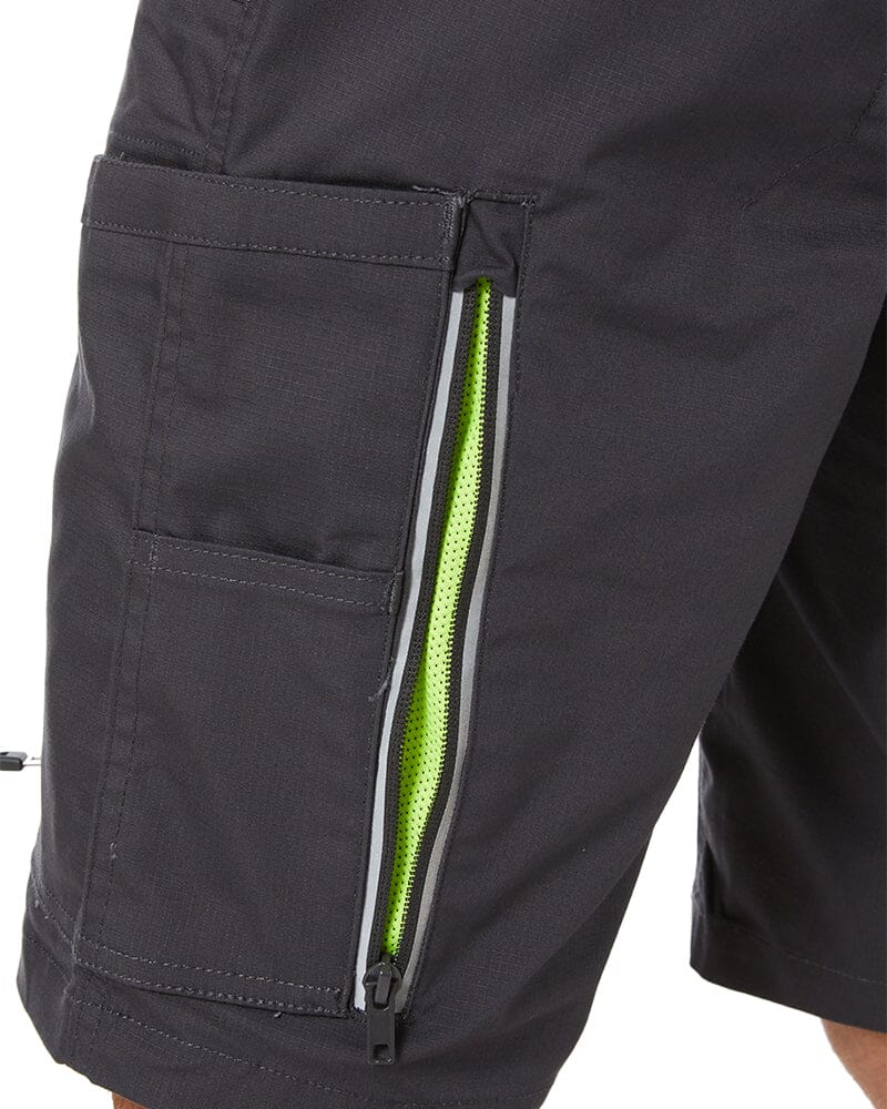 X Airflow Stretch Ripstop Vented Cargo Short - Charcoal