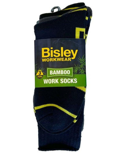 Bisley Bamboo 3-Pack Work Socks