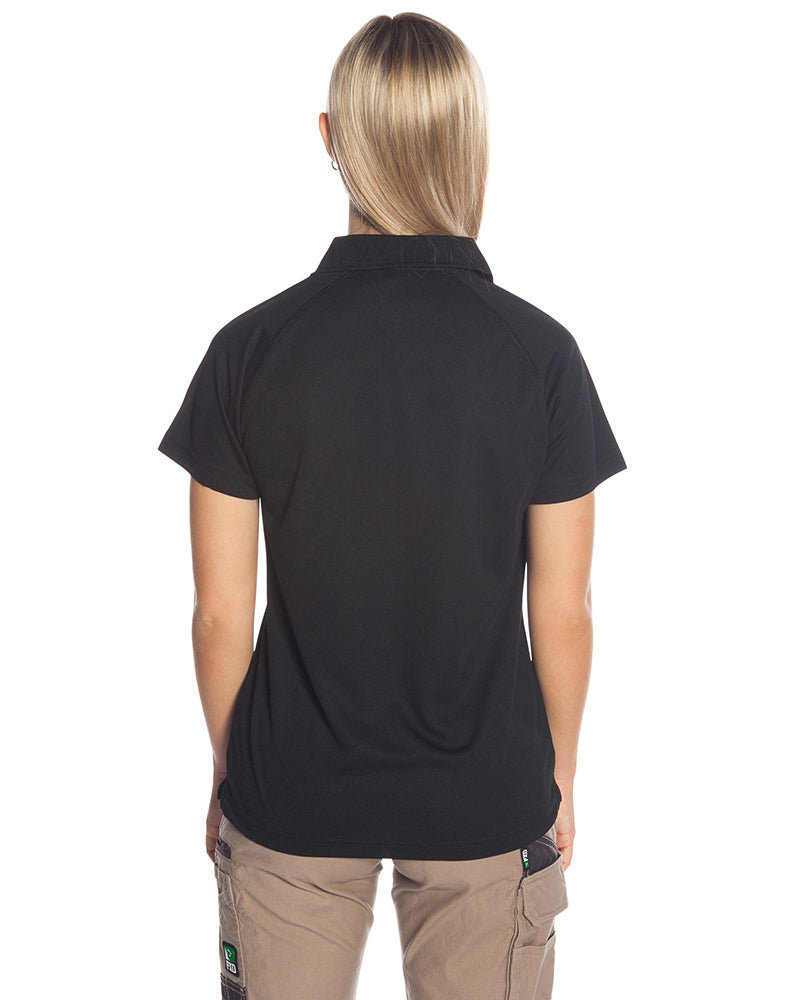 Ladies Sprint Biz Cool Polo - Black