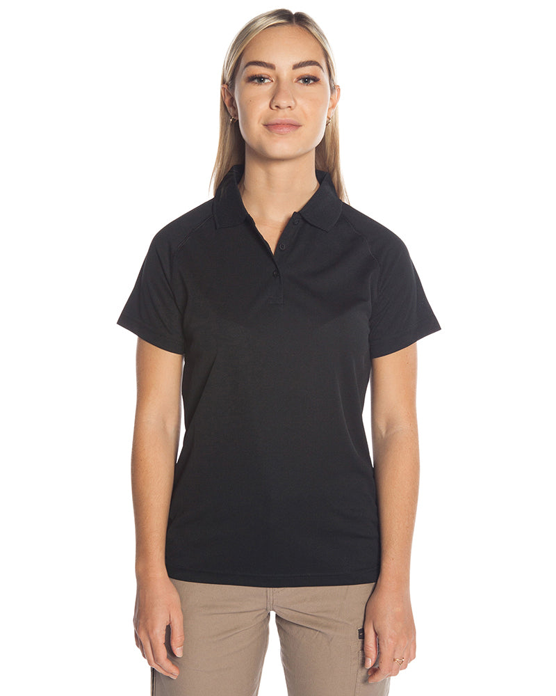 Ladies Sprint Biz Cool Polo - Black