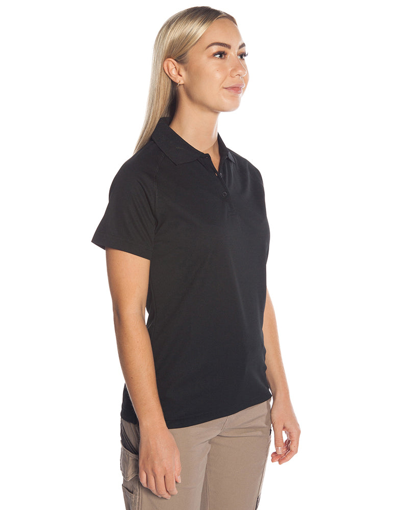 Ladies Sprint Biz Cool Polo - Black