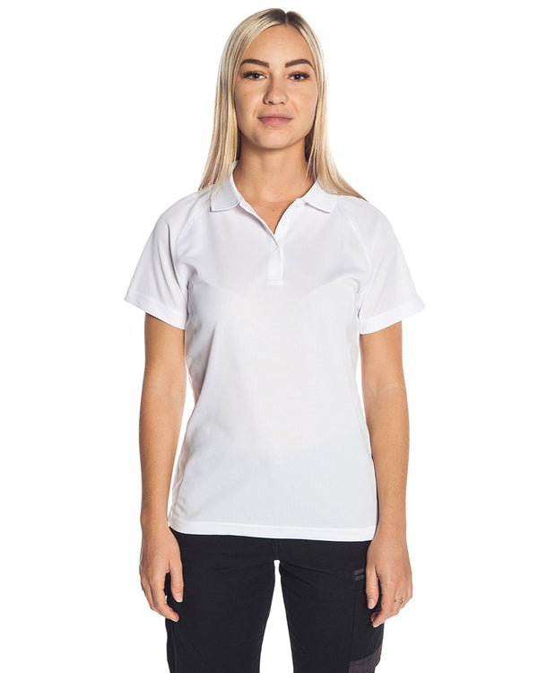 Ladies Sprint Biz Cool Polo - White