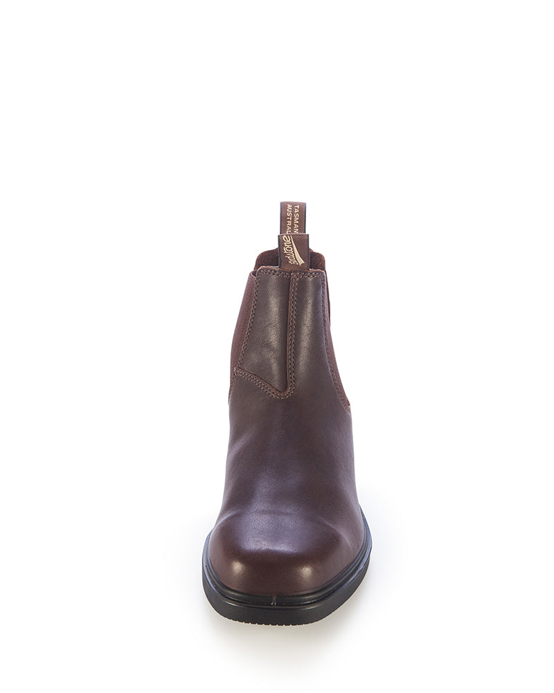 659 Elastic Side Dress Boot - Brown