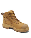 RotoFlex 8550 Mid Zip Side Safety Boot - Wheat