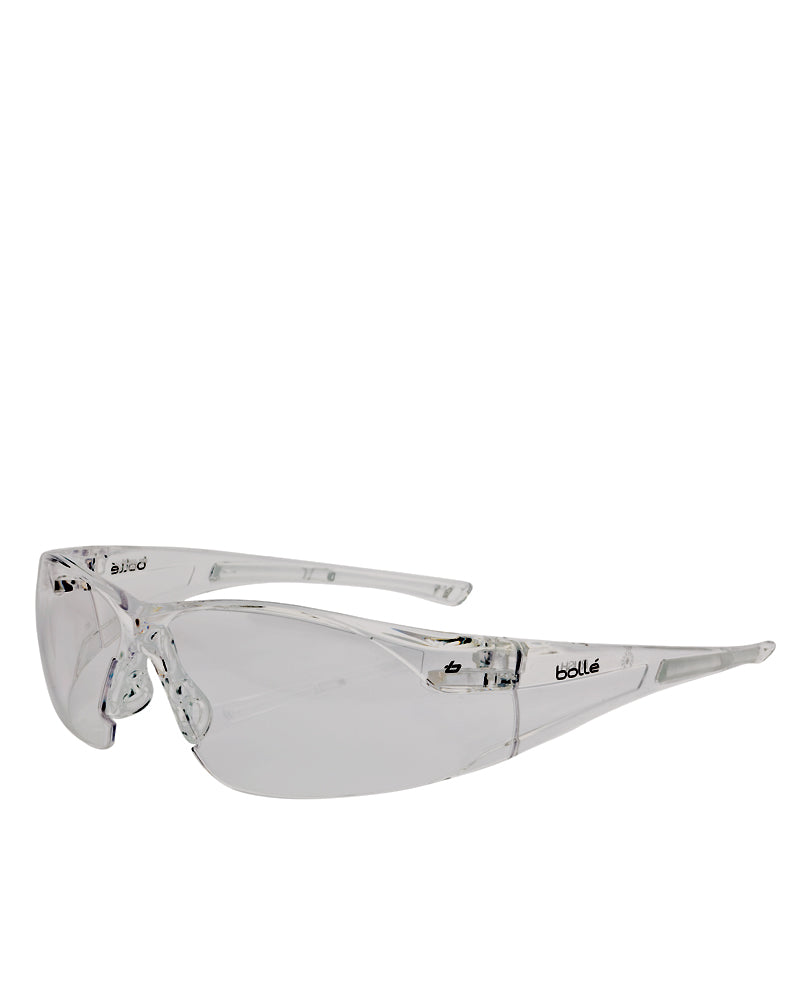 Rush Safety Glasses Clear Lens - Clear
