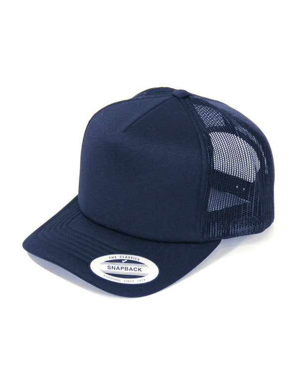 Hi Crown Trucker Cap - Navy