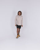 Flex and Move Stretch Canvas Utility Zip Cargo Short - Black