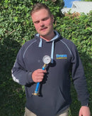 Parkes Zip Scuff Cap Safety Boot - Black