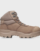 RotoFlex 8553 Mid Zip Side Safety Boot - Stone