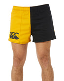 Cotton Harlequin Short - Black/Gold