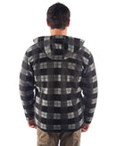 Active Work Jacket - Grey Black Plaid