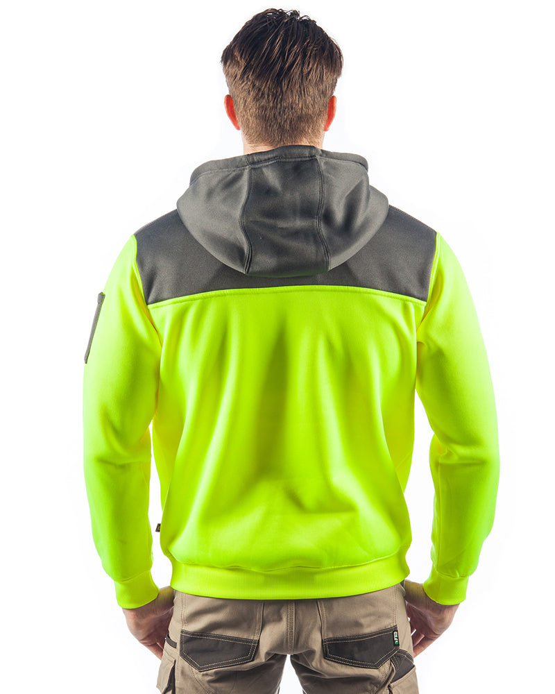 Hi Vis Hoodie - Yellow