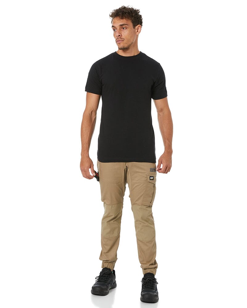 Cuffed Dynamic Pant - Khaki