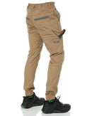 Cuffed Dynamic Pant - Khaki