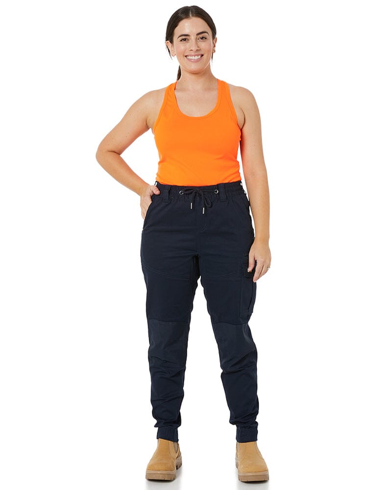 Womens Cuffed Dynamic Pant - Navy