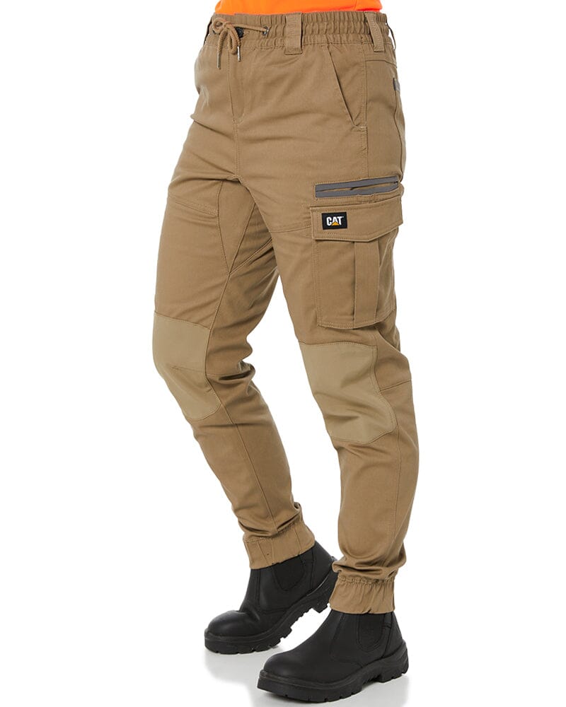 Womens Cuffed Dynamic Pant - Khaki