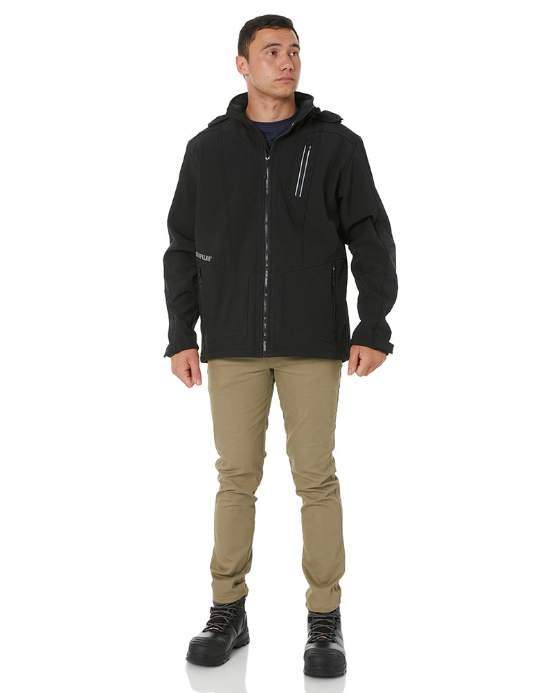 Caterpillar soft shell jacket top