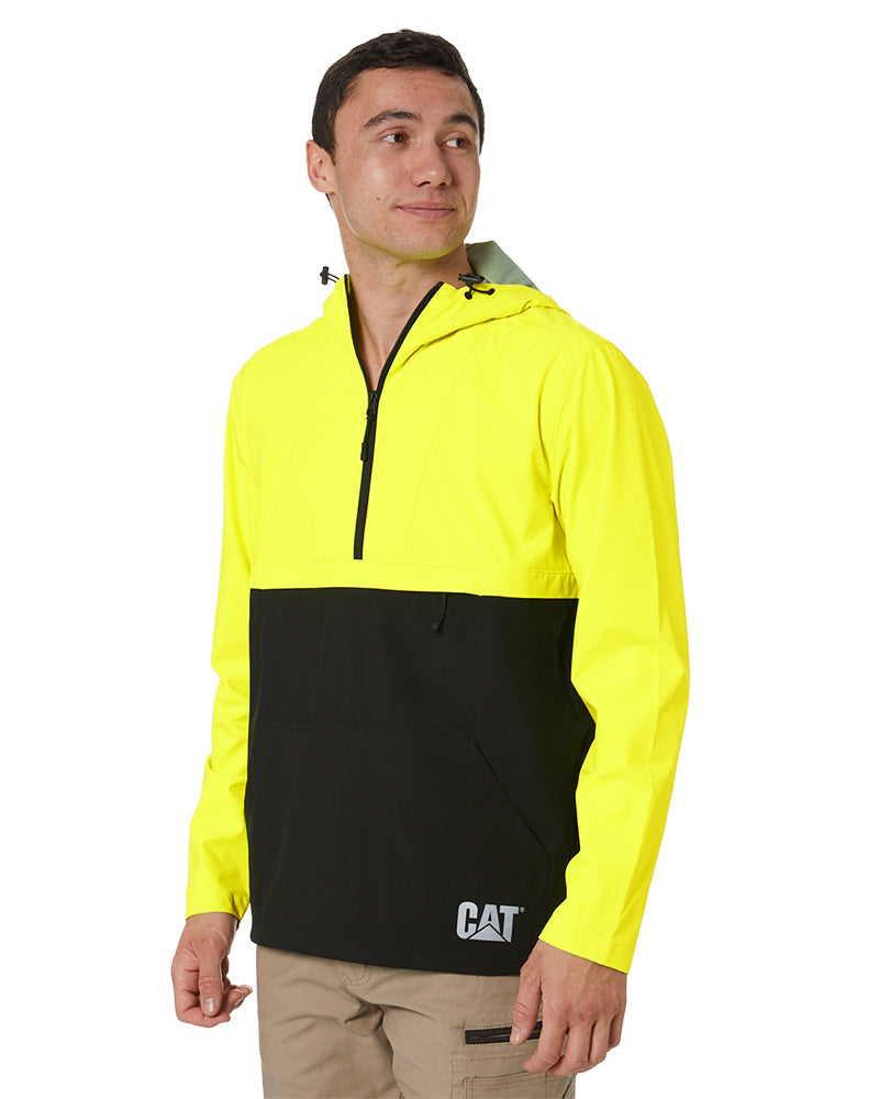 Trade Packable Anorak - Yellow/Navy