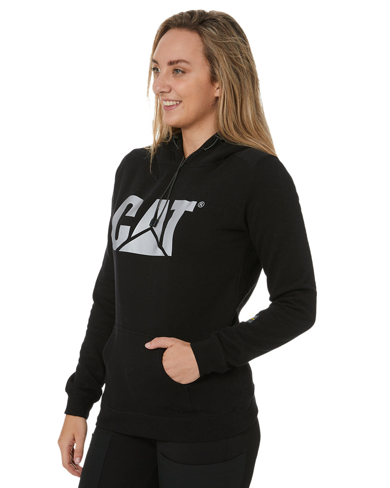 Caterpillar Ladies H20 Pullover Hoodie Black Buy Online