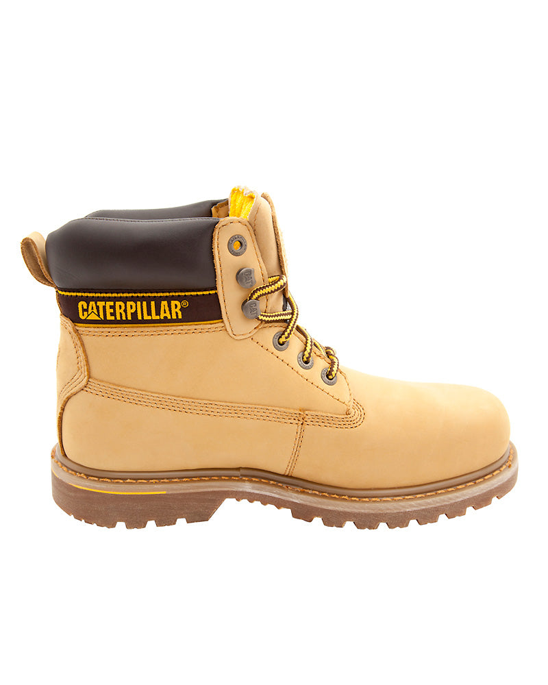 Cat holton on sale safety boots honey