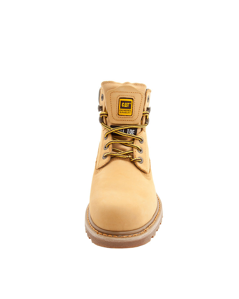 Holton ST Lace Up Safety Boot - Honey
