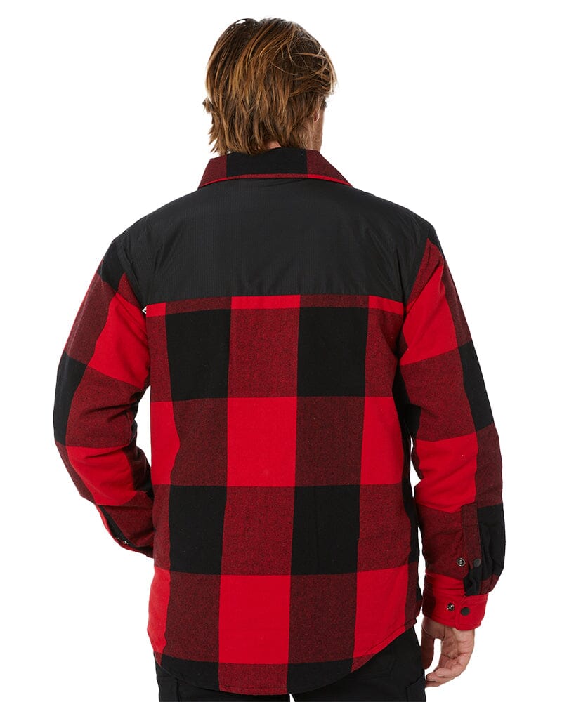 Warehouse buffalo check jacket store