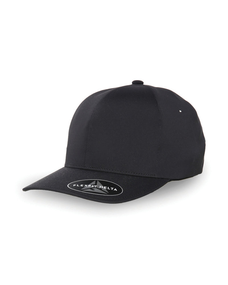 Delta Fitted Cap - Black
