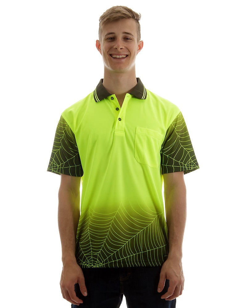 Black hi vis polo shirts new arrivals