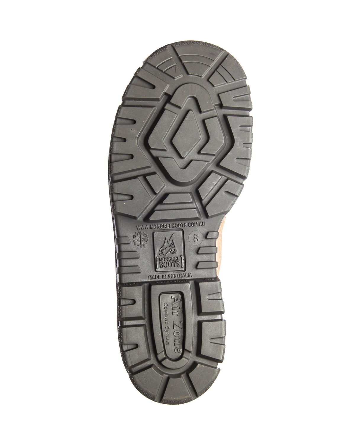 Mongrel 451 High Leg Zipsider Boot with Scuff Cap Wheat Buy Online