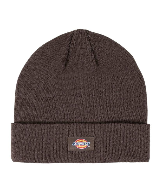 Classic Label Beanie - Brown